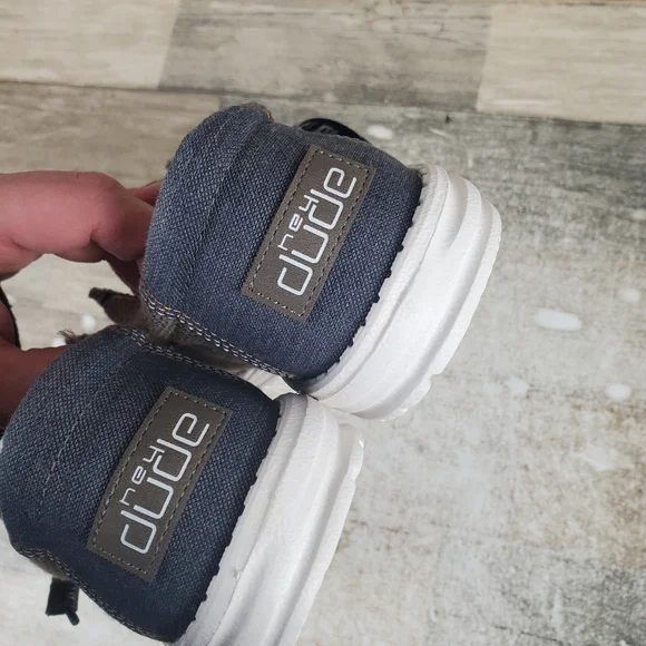 Hey Dude Wally Paisley Shoes Chocolate White Casual Walking Slip-On Shoes NWOB - Picture 5 of 15